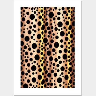 Dotty Leopard Pattern Posters and Art